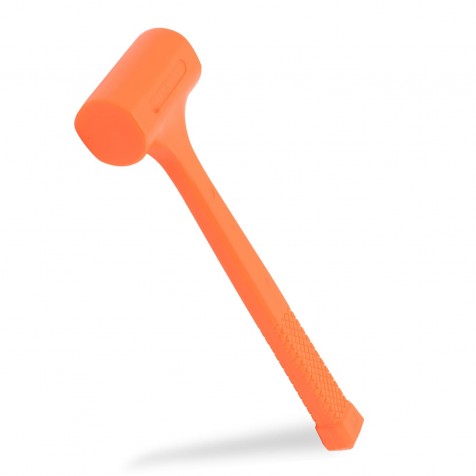 Dead Blow Hammer 2 LB - Neon Orange