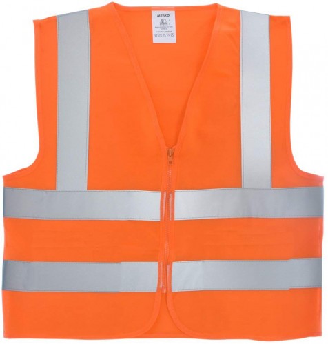 Safety Vest X-Large - Orange Knit