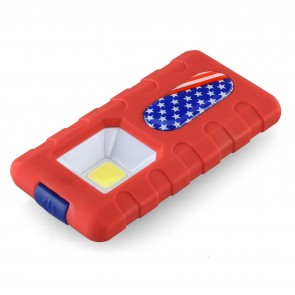 1.5 W COB LED Pocket Light - 150 Lumens (Red) | USA Themed