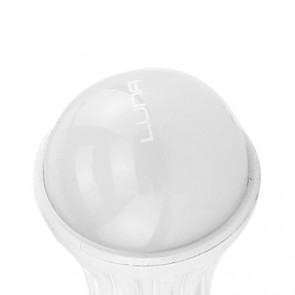 Light Bulb Keychain - White