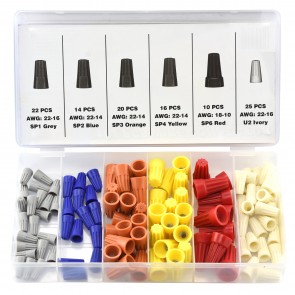 Wire Connector Nut Assortment | 107 Pc